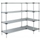 Download WRSAD4-86-2460SS Stainless Steel Solid Shelf Add-on Kit - 3