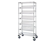  Quantum Storage Systems 3042C-1 Extra Shelf for 30 Deep Wire  Shelves, Chrome Finish, 800 lb. Load Capacity, 1 Height x 42 Width x 30  Depth : Home & Kitchen