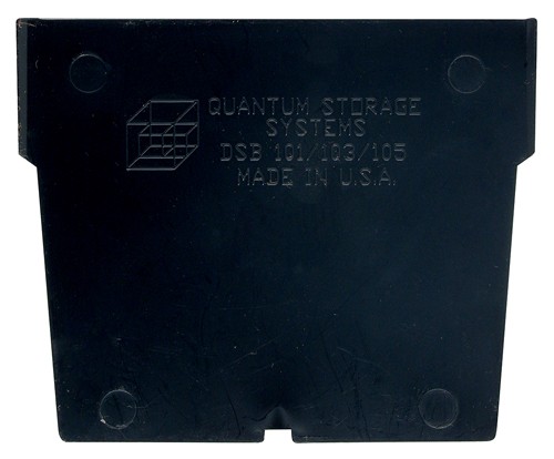 Quantum Storage - Bin Divider: Use with Quantum Storage Systems - QSB  107CON, QSB 108CON & QSB 114CON, Black - 00647180 - MSC Industrial Supply