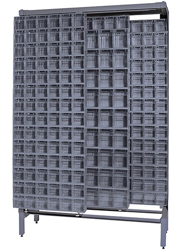 Quantum Storage Systems White Individual Tip-Out Bin
